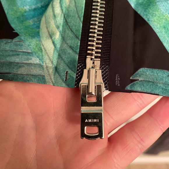 SOLD Amiri Banana Leaf Hooded Parka - Picture 4 of 9